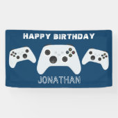 BLAUWE CONTROLLER GAMER NIVEAU OMHOOG GUNSTZAK SPANDOEK (Horizontaal)