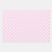 Blauwe Coquette Bogen, Trellis, Preppy Inpakpapier Vel (Voorkant)