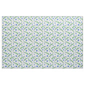 Blauwe cornbloemen stof (Fat Quarter)