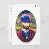 Blauwe Corsair van Toscane Briefkaart (Voorkant / Achterkant)