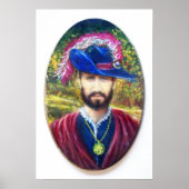 Blauwe Corsair van Toscane Poster (Voorkant)