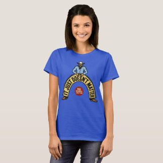 Blauwe Cowboy Dames T-shirt