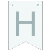 Blauwe Cowboy Verjaardagsfeestdecor Vlaggetjes (Tweede vlag)