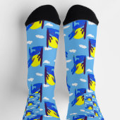 Blauwe Coyote Soks Sokken (Top)