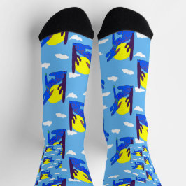 Blauwe Coyote Soks Sokken
