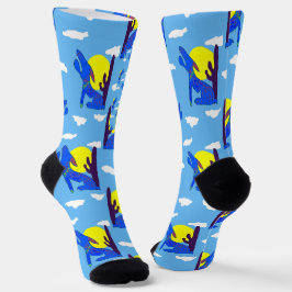 Blauwe Coyote Soks Sokken