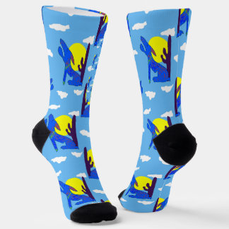 Blauwe Coyote Soks Sokken