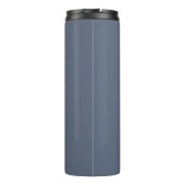 Blauwe Crème Vlinder Thermosbeker (Achterkant)