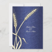 Blauwe crèmewijn kaart (Voorkant)