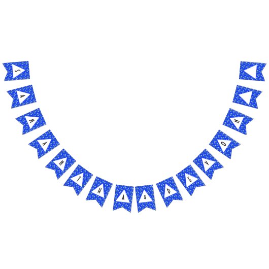 Blauwe Crocus Bruiloft Vlaggetjes (Alle)