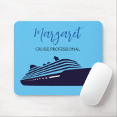 Blauwe Cruise Professional Muismat (Met muis)