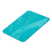 Blauwe Cuba-kaart Magneet (Linkerzijde)