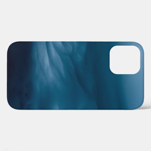 Blauwe cumuluswolken Case-Mate iPhone case (Achterkant (horizontaal))