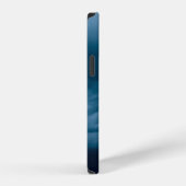 Blauwe cumuluswolken iPhone hoesje (Rechterkant)