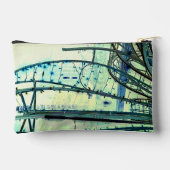 Blauwe curven etui (Achterkant)