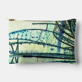 Blauwe curven etui (Voorkant)