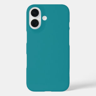 Blauwe Cyaan Blauwgroen Turquoise Lente Seizoen Ef iPhone 16 Hoesje