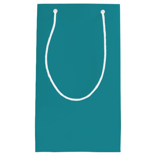 Blauwe Cyaan Blauwgroen Turquoise Lente Seizoen Ef Klein Cadeauzakje (Voorkant)