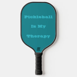 Blauwe Cyaan Blauwgroen Turquoise Lente Seizoen Ef Pickleball Paddle