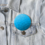 Blauwe cyaangradiëntgeometrische maaswijdte drieho ronde button 7,6 cm<br><div class="desc">Driehoekgeometrische maas met licht donkerblauwe ombre-gradiënt. patroon,  ombre,  mesh,  driehoeken,  geometrie,  geometrie,  gradiënt,  cool,  driehoek,  helder,  blauw,  cyaan</div>