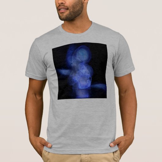Blauwe cycloon t-shirt (Voorkant)