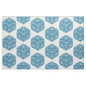 Blauwe D20-staafverbinding Stof (Fat Quarter)