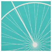  blauwe dag in de Park fiets Stof (Swatch)