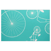  blauwe dag in de Park fiets Stof (Fat Quarter)