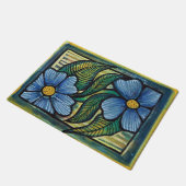 Blauwe dagen deurmat (Schuin)