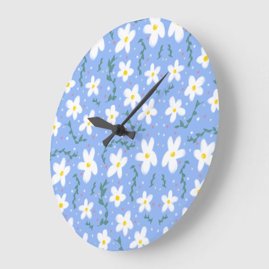 Blauwe dagen grote klok (Hoek)