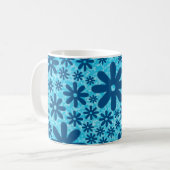 Blauwe dagen koffiemok (Voorkant links)