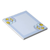 Blauwe dagen notitieblok (Schuin)