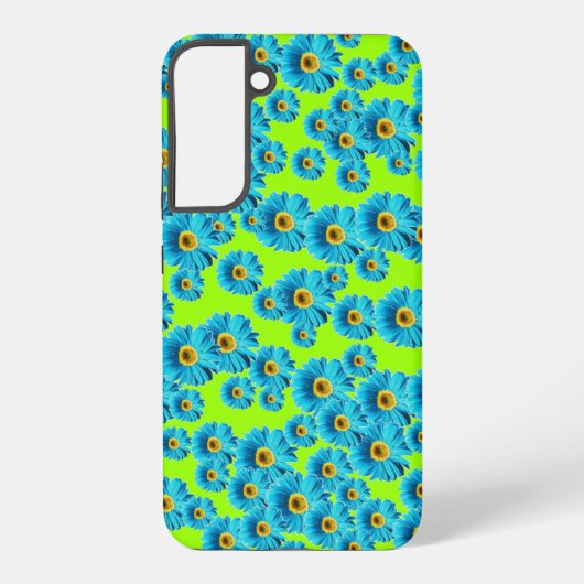 Blauwe dagen samsung galaxy hoesje (Achterkant)