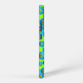 Blauwe dagen samsung galaxy hoesje (Rechterkant)