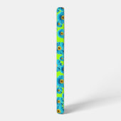 Blauwe dagen samsung galaxy hoesje (Linkerkant)