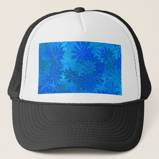 Blauwe dagen trucker pet (Voorkant)