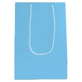 Blauwe Daisy Abstract Grafische Cadeautas (Achterkant)