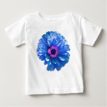 Blauwe Daisy, blauwe bloemfoto