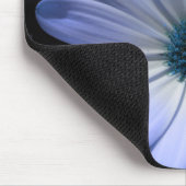 Blauwe Daisy Bloem Muismat (Hoek)