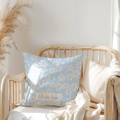 Blauwe Daisy Bloemen Meisjes Custom Kussensloop Kussen