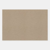 Blauwe Dala Horse Wrapping Paper Flat Sheet Set va (Voorkant 3)