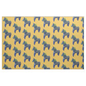 Blauwe dala stof (Fat Quarter)