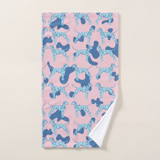 Blauwe Dalmatiërs Bad Handdoek (Handdoek)