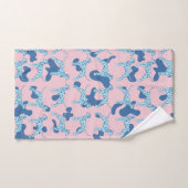 Blauwe Dalmatiërs Bad Handdoek (Handdoek)