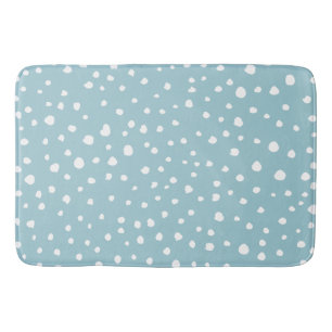 Blauwe Dalmatische Spots, Dalmatische Stippen, gek Badmat
