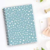 Blauwe Dalmatische Spots, Dalmatische Stippen, gek Planner