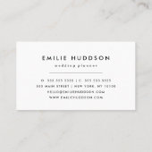 Blauwe Dalmatische Spots, Dalmatische Stippen, gek Visitekaartje (Achterkant)