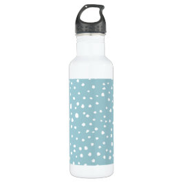 Blauwe Dalmatische Spots, Dalmatische Stippen, gek Waterfles