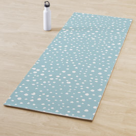 Blauwe Dalmatische Spots, Dalmatische Stippen, gek Yogamat