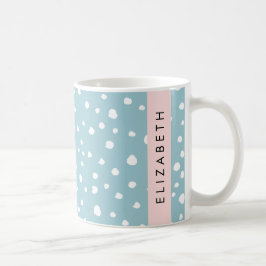 Blauwe Dalmatische Vlekken, Dalmatische Stippen, J Koffiemok